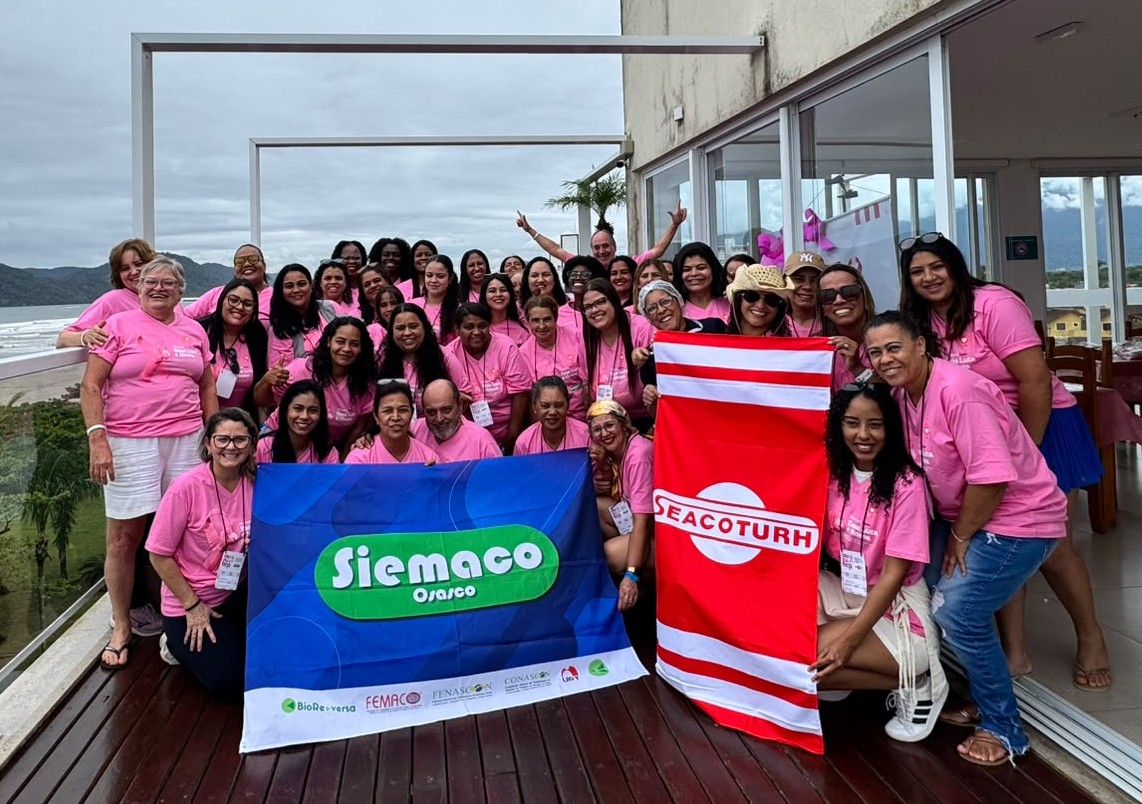 Siemaco Osasco promove encontro de Outubro Rosa com trabalhadoras em Bertioga
